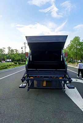 ISUZU 차시 10m3 압축기 쓰레기 트럭 쓰레기통 수집 덤프 트럭 8톤