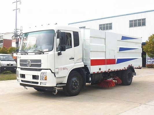 210hp 12cbm 도로 청소 트럭, 작은 거리 청소 트럭 유로 2 4x2