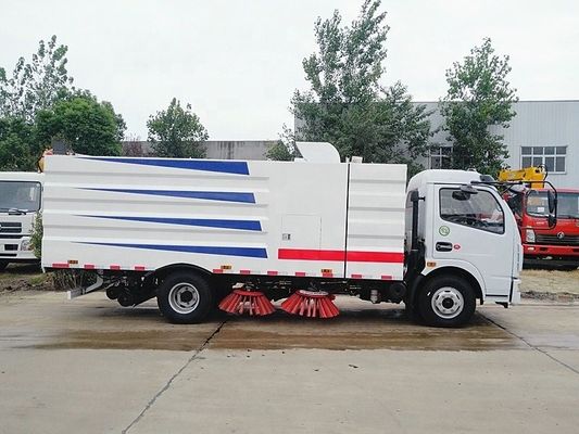 둥펜 8cbm 거리 청소 트럭, 거리 청소 차량 4x2 120hp