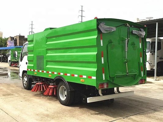 ISUZU 6cbm 도로 청소 트럭, 트럭에 장착 된 도로 청소기 EURO 5 4x2