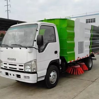 ISUZU 특수용 트럭 3cbm 도로 청소 트럭 미니 거리 청소 기계