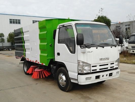 ISUZU 특수용 트럭 3cbm 도로 청소 트럭 미니 거리 청소 기계