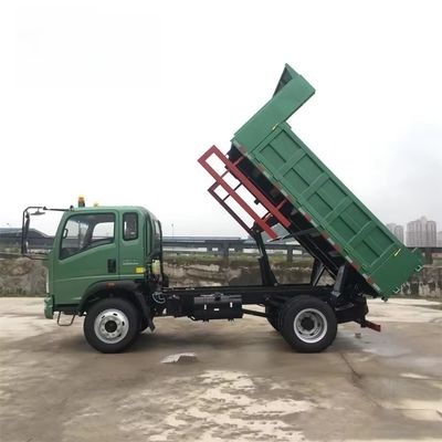 소형 Sinotruk Howo 덤프 트럭 3-4톤 트럭 화물 트럭 유로 3 단일 좌석 줄