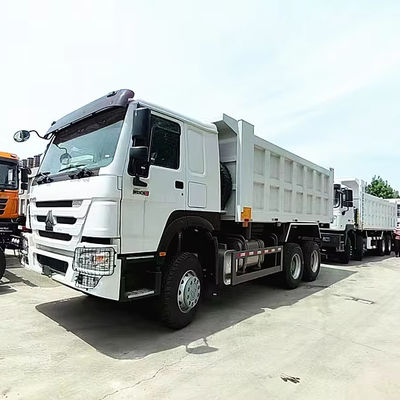 시노트룩 HOWO 덤프 트럭 6X4 재고 380hp 25 CBM 티퍼 트럭 40 톤 공장 가격
