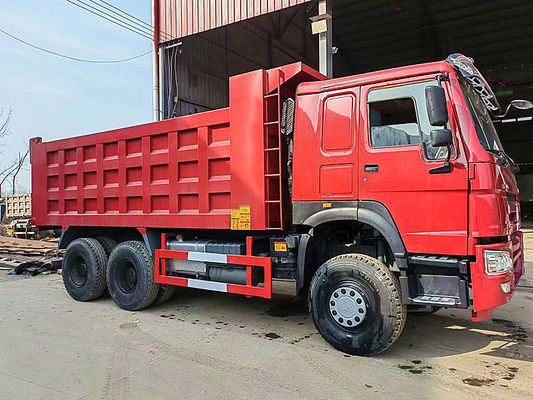 시노트룩 HOWO 덤프 트럭 6X4 재고 380hp 25 CBM 티퍼 트럭 40 톤 공장 가격