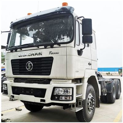 유로 2 샤크만 F2000 트랙터 헤드 중형 트레일러 트럭 430HP 사용자 정의