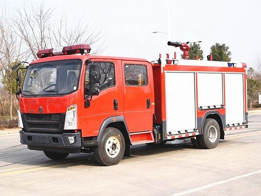 시노트룩 HOWO 5cbm 12cbm 소방 트럭 비상 소방 물 트럭