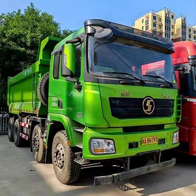 셰크맨 덤프 트럭 스톡 X3000 좌측 운전 10 휠 6X4 팅퍼 트럭 385HP