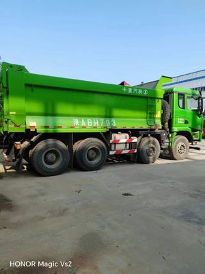 셰크맨 덤프 트럭 스톡 X3000 좌측 운전 10 휠 6X4 팅퍼 트럭 385HP
