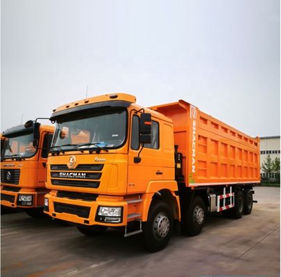 셰크맨 덤프 트럭 스톡 X3000 좌측 운전 10 휠 6X4 팅퍼 트럭 385HP