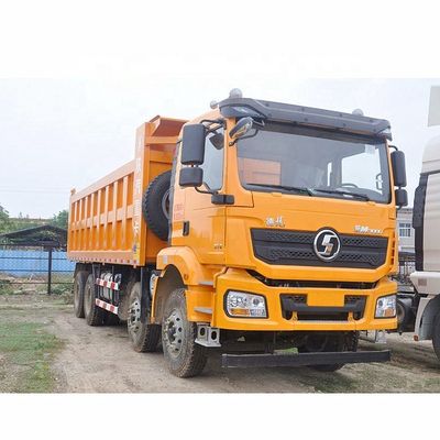 셰크맨 덤프 트럭 스톡 X3000 좌측 운전 10 휠 6X4 팅퍼 트럭 385HP