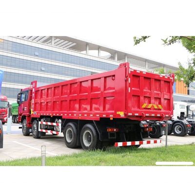 셰크맨 덤프 트럭 스톡 X3000 좌측 운전 10 휠 6X4 팅퍼 트럭 385HP