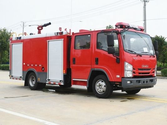 ISUZU 4X2 700P 소방 트럭 소방 구조 트럭 4cbm 5cbm