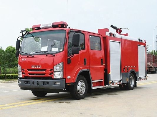 ISUZU 4X2 700P 소방 트럭 소방 구조 트럭 4cbm 5cbm