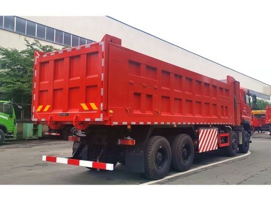 중국 15cbm CNG 덤프 트럭 8X4 팅퍼 트럭 중량 트럭 좋은 가격