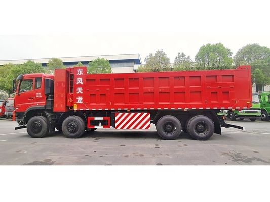 중국 15cbm CNG 덤프 트럭 8X4 팅퍼 트럭 중량 트럭 좋은 가격
