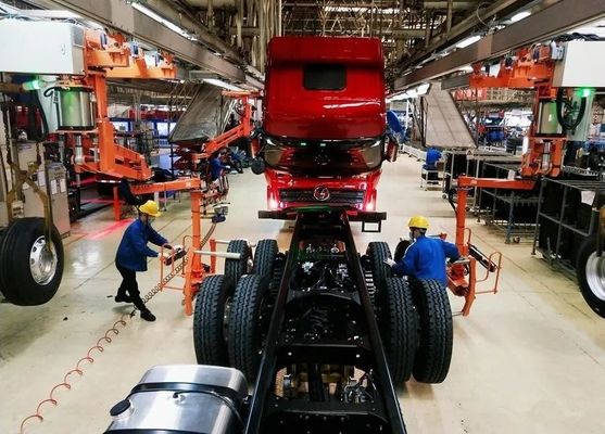 오리지널?? 시 샤크만 델롱 덤프 트럭 X3000 8X4 430HP 12 휠 티퍼 트럭