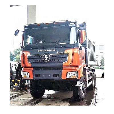 산시 샤크만 덤프 트럭 X3000 6X6 수동 변속기와 함께 무거운 직무 틱퍼 트럭