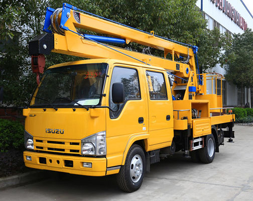 ISUZU 시노트럭 차시 에어워크트럭 12 폴딩 붐 에어워크트럭 공장 가격