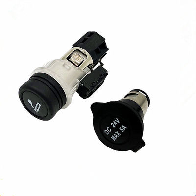 내구 Shacman F2000/F3000/X30000 Shacman 트럭 액세서리용 24V 담배 라이터